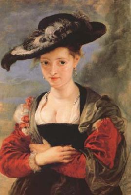 Peter Paul Rubens Portrait of Susanna Fourment ('Le Chapeau de Paille') (mk27) oil painting image